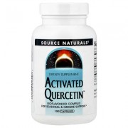 Source Naturals, активований кверцетин, 100 капсул
